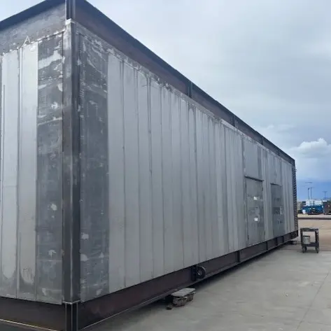 Sound-Attenuated Generator Enclosure